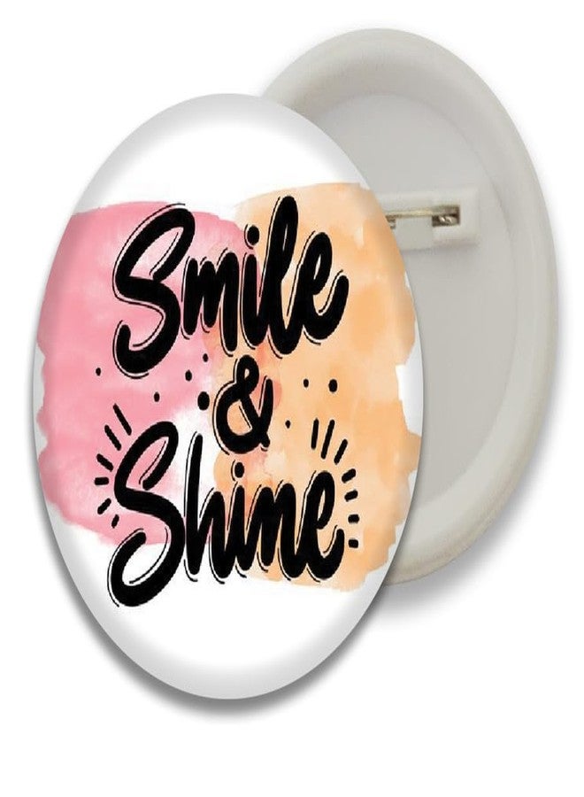 D2C® Plastic Motivational Quotes Round Pin Button Badge - Perfect for Boys, Girls, Men & Women Trendy Batches for Bags, Backpacks Ideal Birthday Gift, Party Favor Size 58mm Multicolor Pack of 5 D4 - Image 3